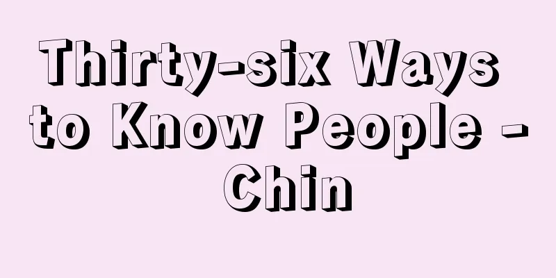 Thirty-six Ways to Know People - Chin