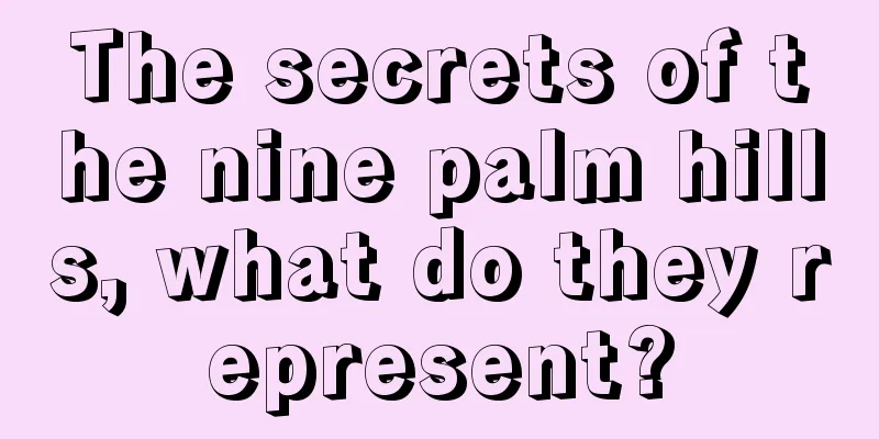 The secrets of the nine palm hills, what do they represent?