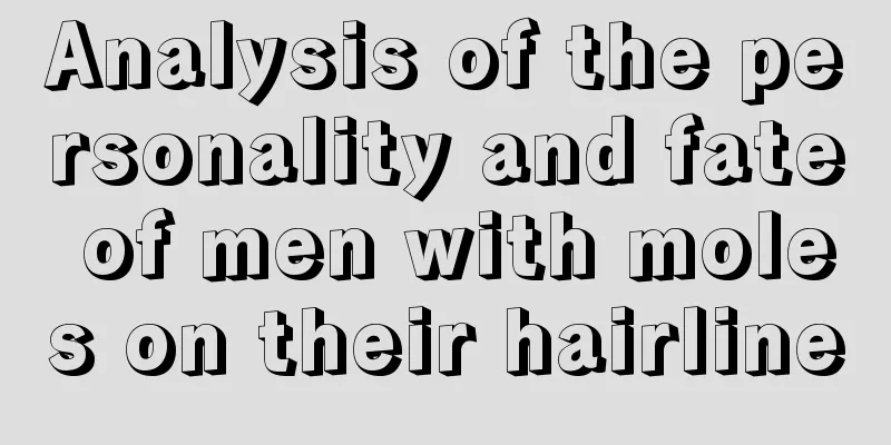 Analysis of the personality and fate of men with moles on their hairline