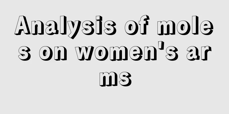 Analysis of moles on women's arms