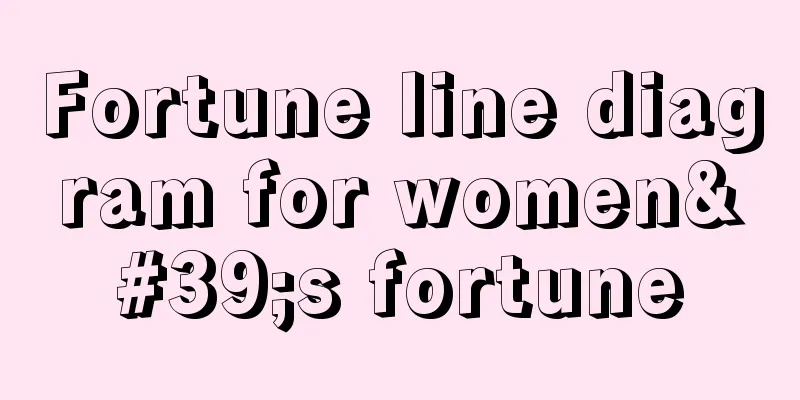 Fortune line diagram for women's fortune