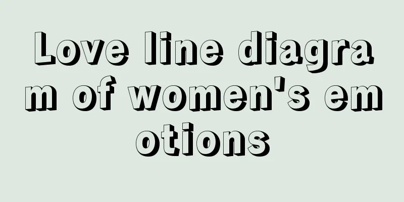 Love line diagram of women's emotions