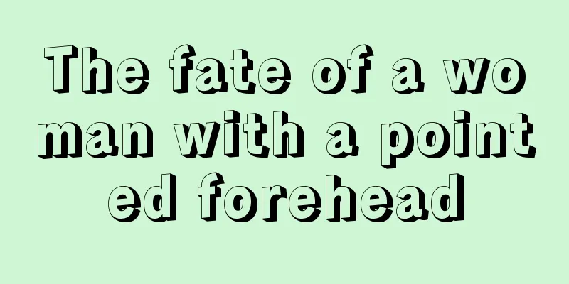 The fate of a woman with a pointed forehead
