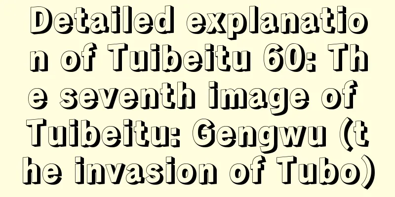 Detailed explanation of Tuibeitu 60: The seventh image of Tuibeitu: Gengwu (the invasion of Tubo)