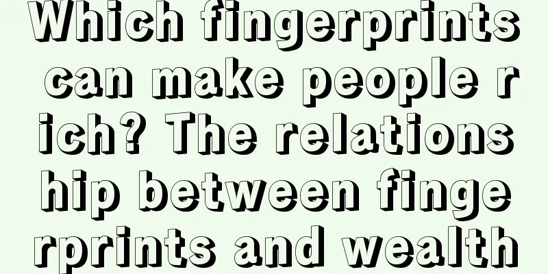 Which fingerprints can make people rich? The relationship between fingerprints and wealth