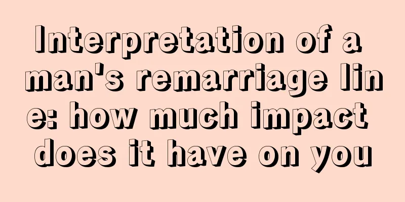 Interpretation of a man's remarriage line: how much impact does it have on you