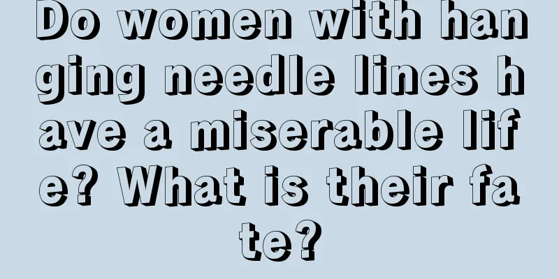 Do women with hanging needle lines have a miserable life? What is their fate?