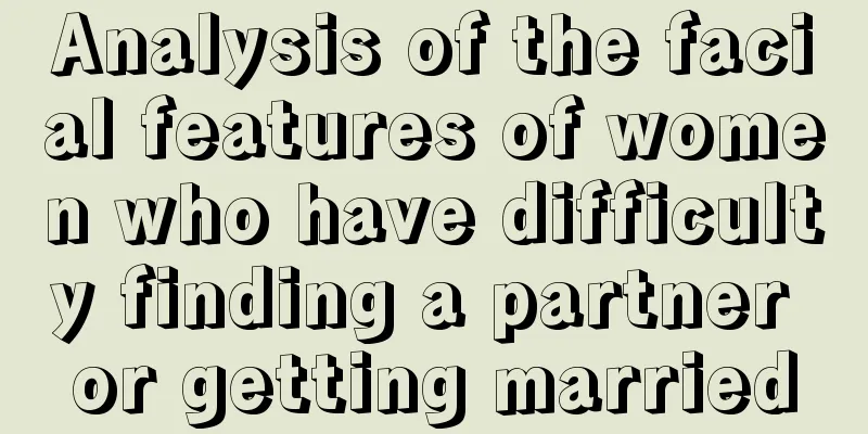 Analysis of the facial features of women who have difficulty finding a partner or getting married
