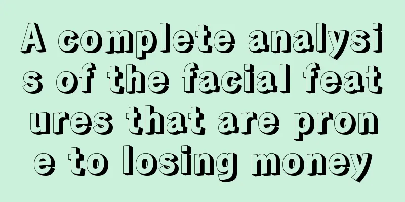 A complete analysis of the facial features that are prone to losing money