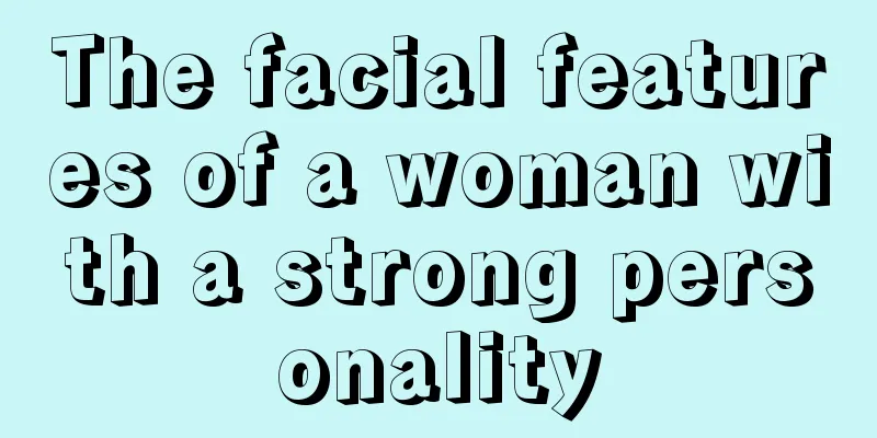 The facial features of a woman with a strong personality
