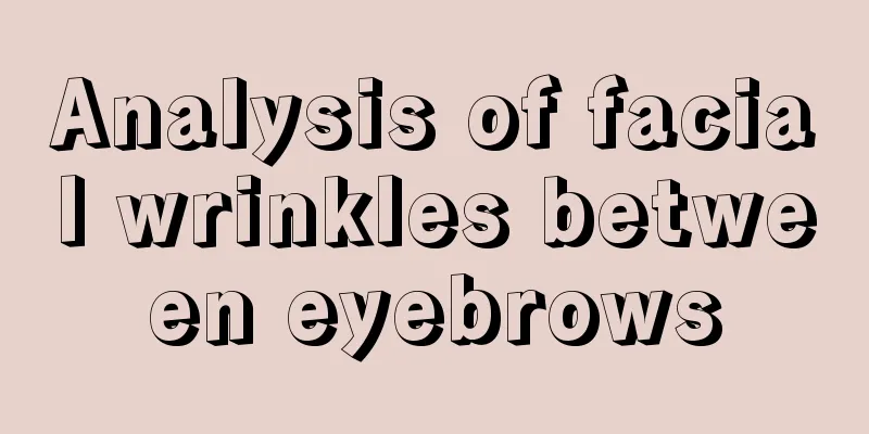 Analysis of facial wrinkles between eyebrows