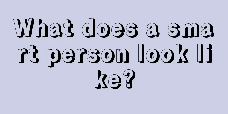 What does a smart person look like?