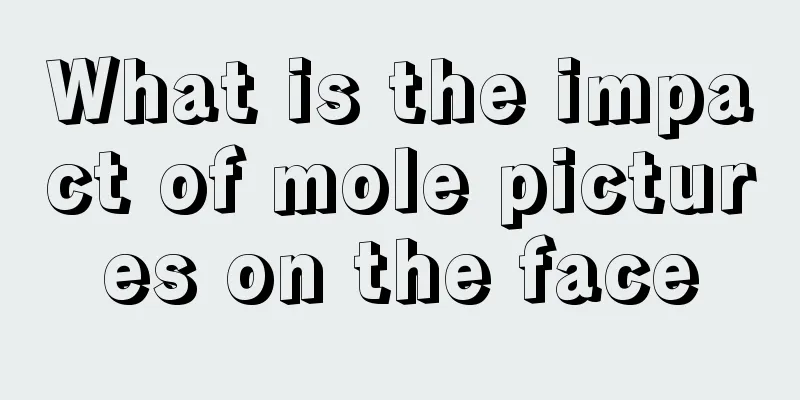 What is the impact of mole pictures on the face