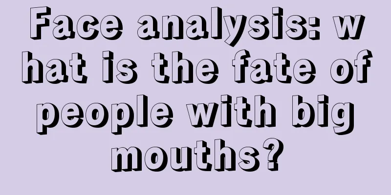 Face analysis: what is the fate of people with big mouths?