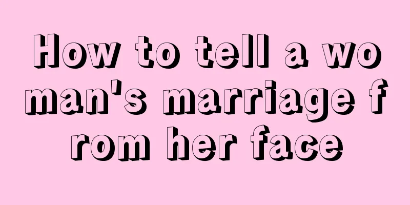 How to tell a woman's marriage from her face