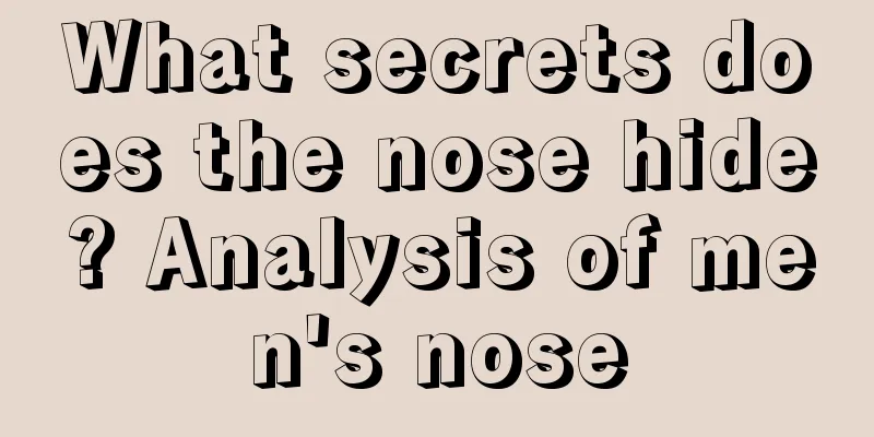 What secrets does the nose hide? Analysis of men's nose