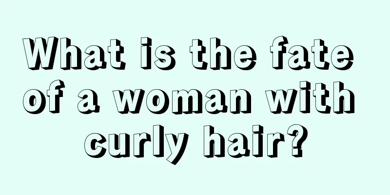 What is the fate of a woman with curly hair?