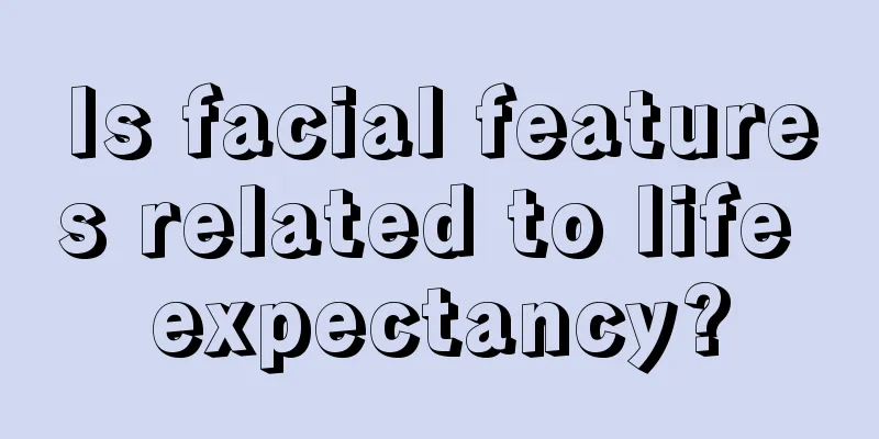Is facial features related to life expectancy?