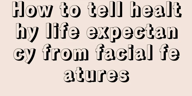 How to tell healthy life expectancy from facial features