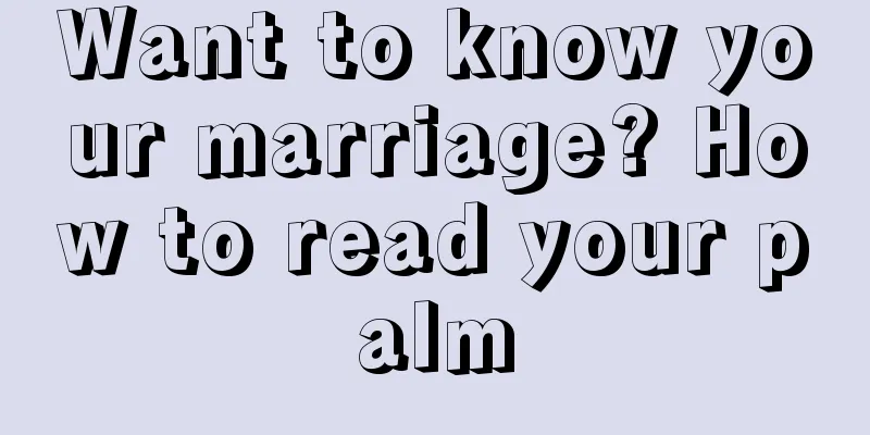Want to know your marriage? How to read your palm