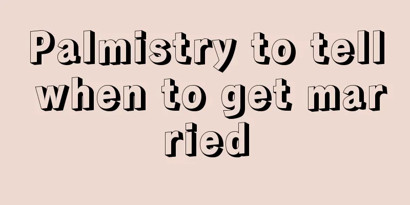 Palmistry to tell when to get married