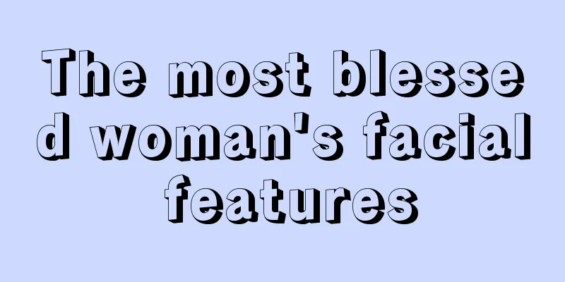 The most blessed woman's facial features