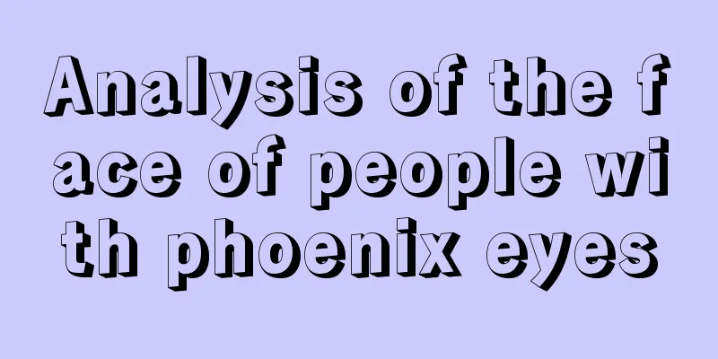 Analysis of the face of people with phoenix eyes