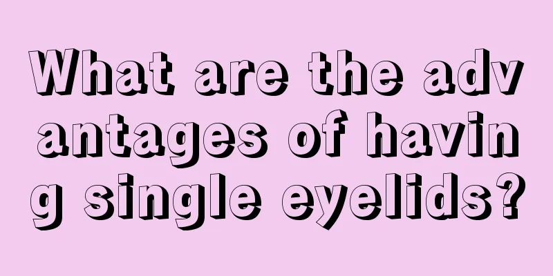 What are the advantages of having single eyelids?