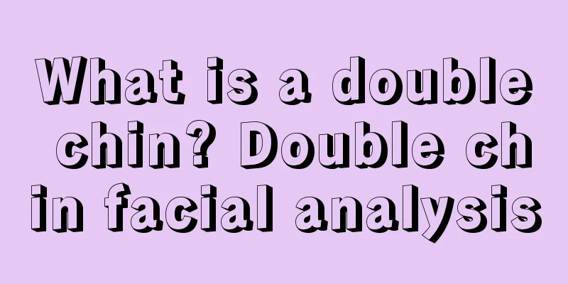 What is a double chin? Double chin facial analysis