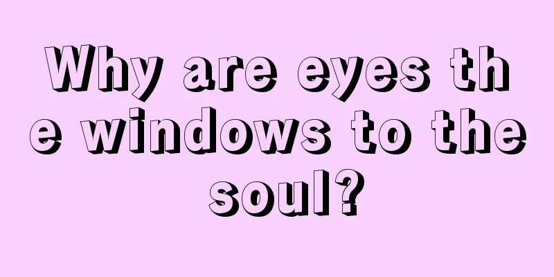 Why are eyes the windows to the soul?