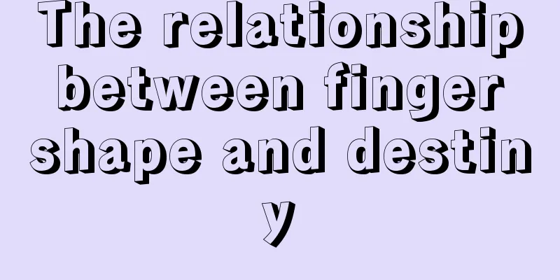 The relationship between finger shape and destiny