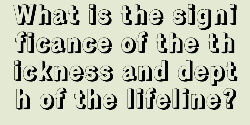 What is the significance of the thickness and depth of the lifeline?