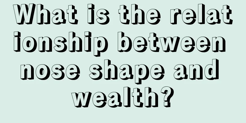 What is the relationship between nose shape and wealth?