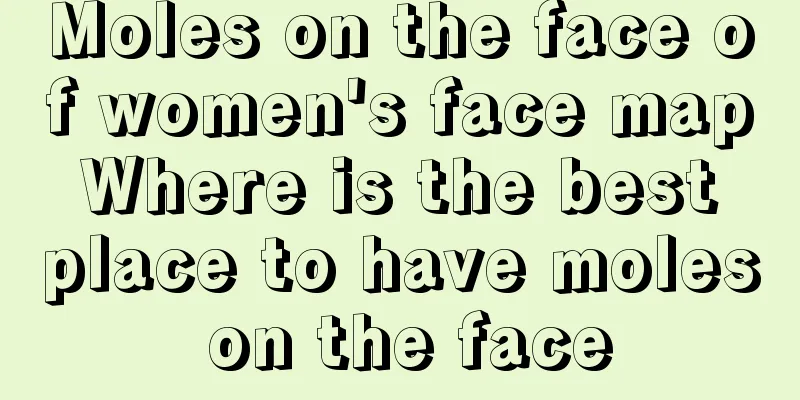 Moles on the face of women's face map Where is the best place to have moles on the face