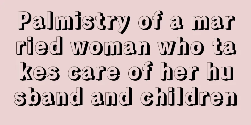 Palmistry of a married woman who takes care of her husband and children