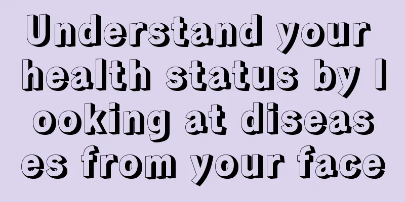 Understand your health status by looking at diseases from your face