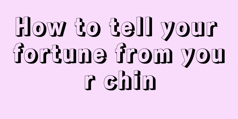 How to tell your fortune from your chin