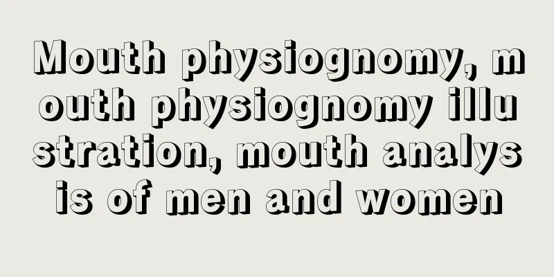 Mouth physiognomy, mouth physiognomy illustration, mouth analysis of men and women