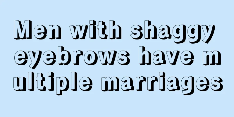 Men with shaggy eyebrows have multiple marriages