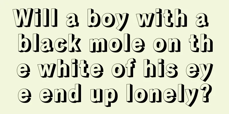 Will a boy with a black mole on the white of his eye end up lonely?