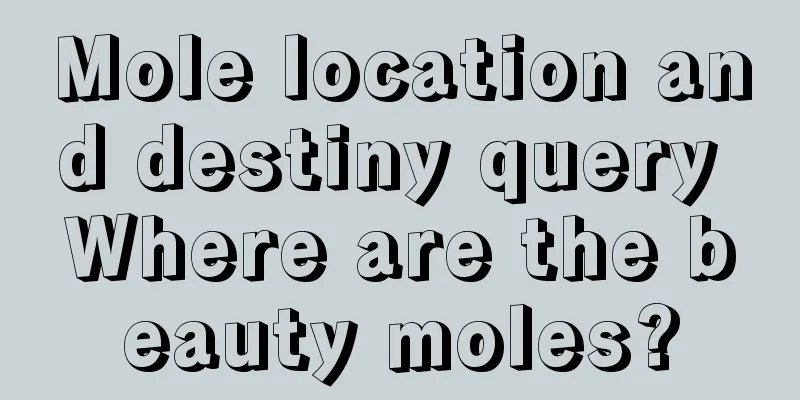 Mole location and destiny query Where are the beauty moles?