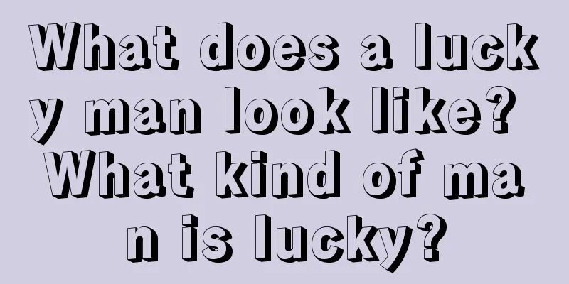 What does a lucky man look like? What kind of man is lucky?