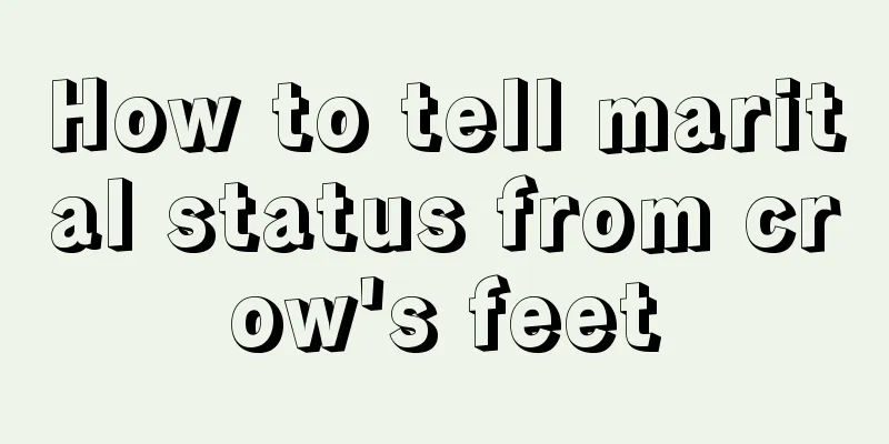 How to tell marital status from crow's feet