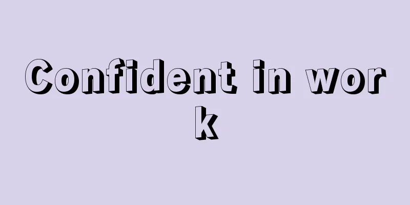 Confident in work