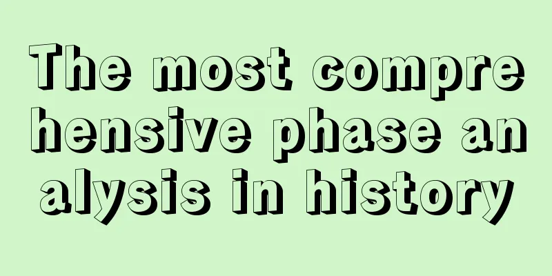 The most comprehensive phase analysis in history