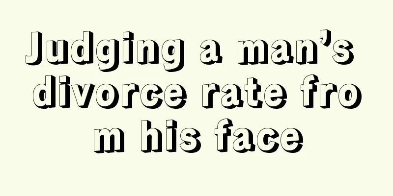 Judging a man’s divorce rate from his face