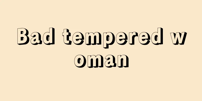 Bad tempered woman