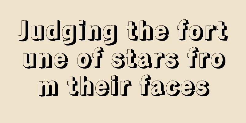 Judging the fortune of stars from their faces