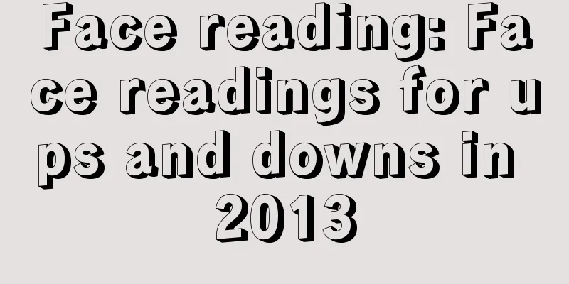 Face reading: Face readings for ups and downs in 2013