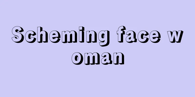 Scheming face woman